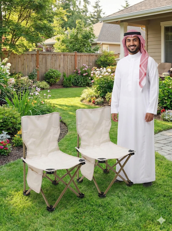 كرسى قماش قابل للطى